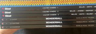 Lote 6 libros BD, Wonderball y L’Ultime Chimere