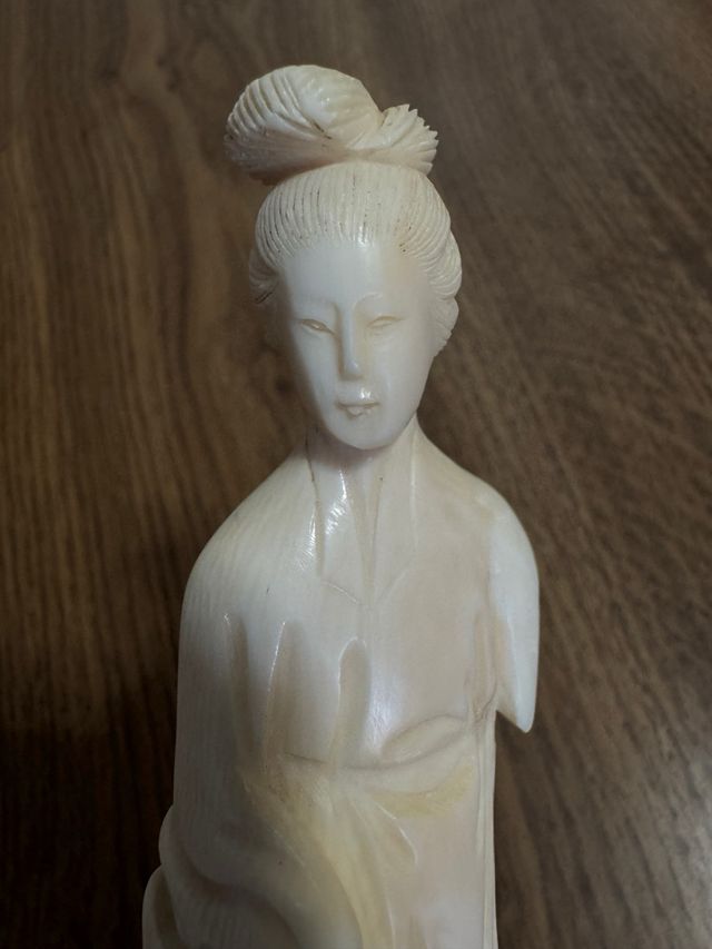 Escultura Geisha asiática espectacular !!!