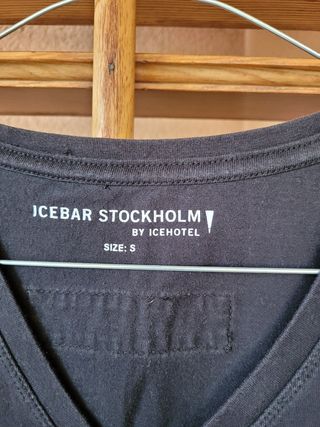 Maglietta Icebar Stockholm nera tg.S