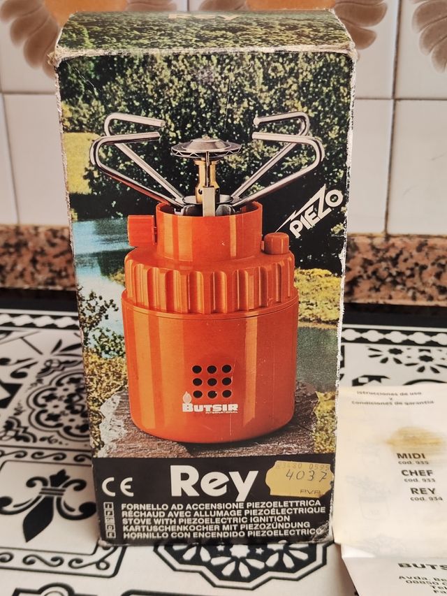 Hornillo Butsir Rey - Camping gas, vintage