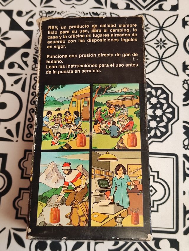 Hornillo Butsir Rey - Camping gas, vintage