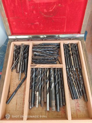 Varias herramientas usadas