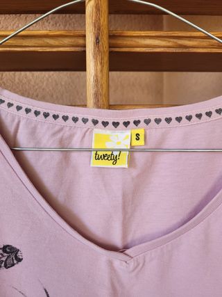 Maglietta Tweety rosa tg S