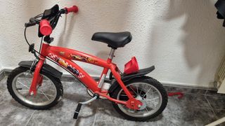 Bicicleta infantil Cars poco usada