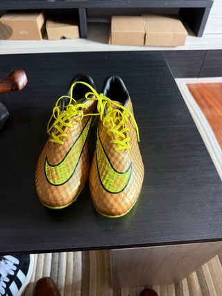 Nike Hypervenom 2014 - Fútbol Oro/Amarillo