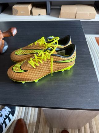 Nike Hypervenom 2014 - Fútbol Oro/Amarillo