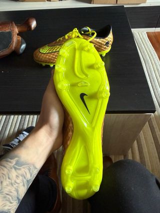 Nike Hypervenom 2014 - Fútbol Oro/Amarillo