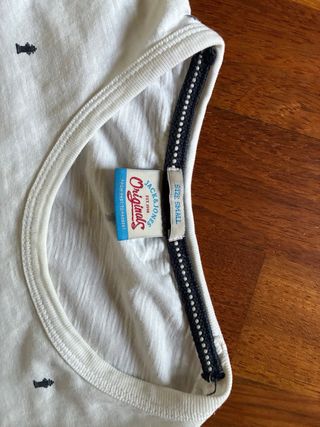 Camiseta Jack & Jones blanca - Talla S