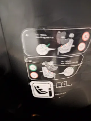 Silla coche bebé grupo 1-2