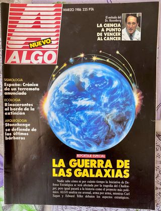 revistas ALGO nuevo 1986