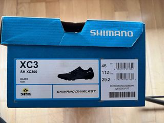 Zapatillas Shimano XC3 MTB (cala incluida)