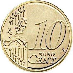 Moneda 10 céntimos Andorra 2014