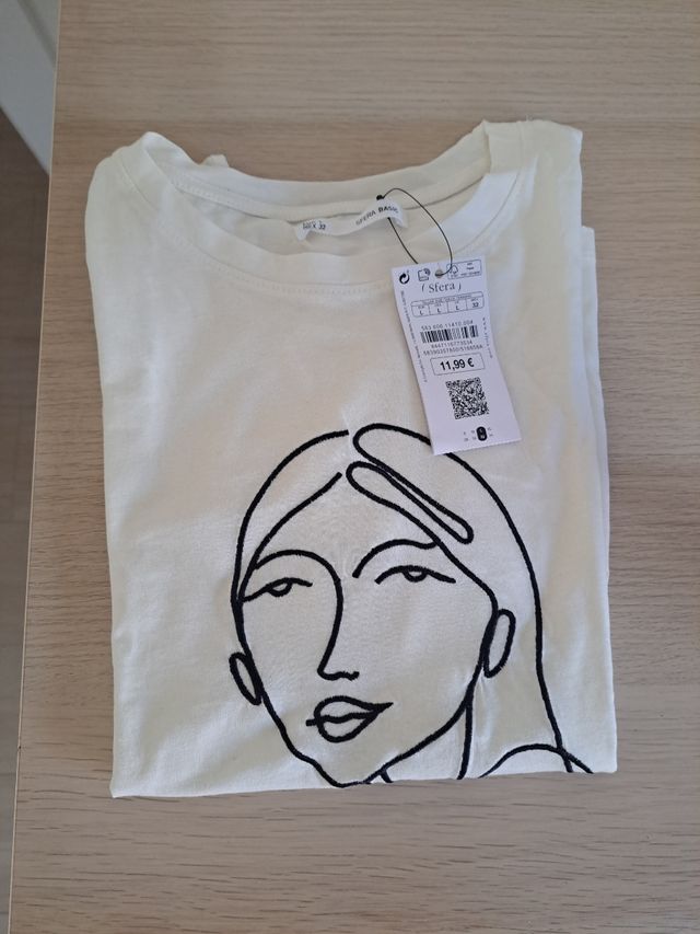 Camiseta Sfera blanca - Talla L