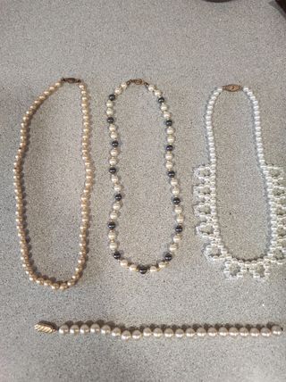Collar  perlas Vintage 