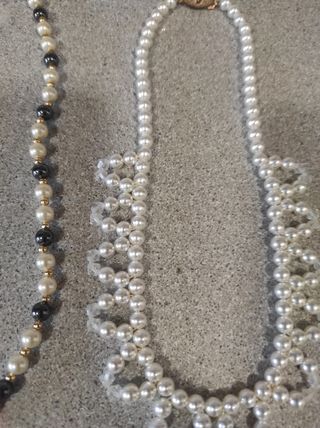 Collar  perlas Vintage 