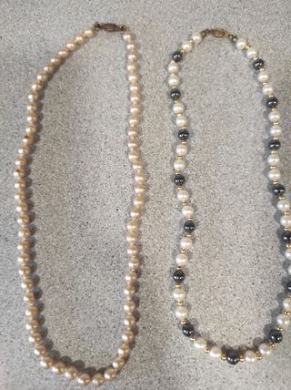 Collar  perlas Vintage 