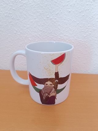 Taza Palestina libre - Cerámica