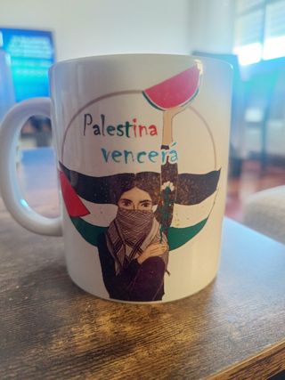 Taza Palestina libre - Cerámica