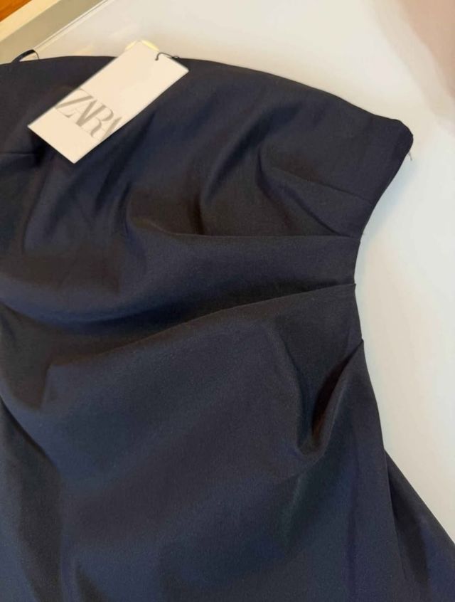 Top Zara negro talla S