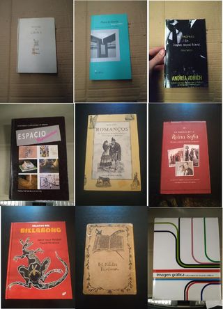 Lote libros variados. Precio en descripción