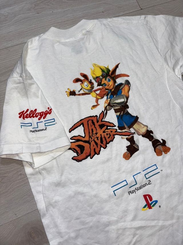 Camiseta Jak & Daxter PS2 Kellogg's