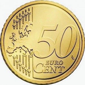 Moneda 50 céntimos Andorra 2014