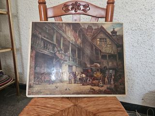 Cuadro antiguo: Postal inglesa