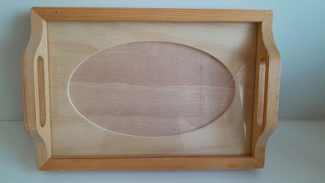 Lote madera manualidades: reloj, bases