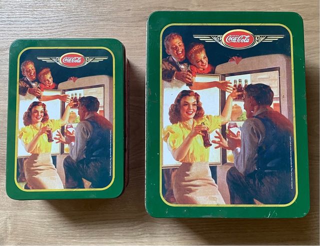 Scatola Coca Cola vintage retrò