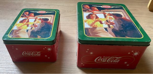 Scatola Coca Cola vintage retrò