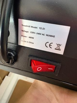 Cinta de correr eléctrica 1-6km