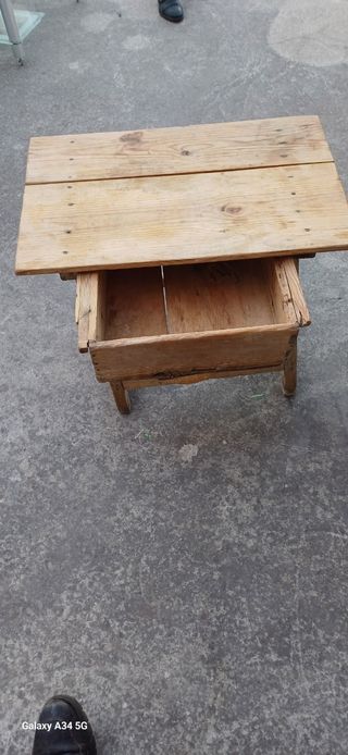Mesa tocinera rústica vintage