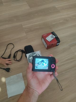 Cámara Casio Exilim EX-Z33 rosa