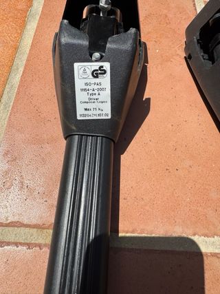 Barras portaequipajes TUV c/llave
