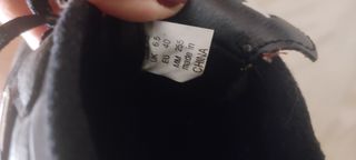Bambas fútbol negras talla 40