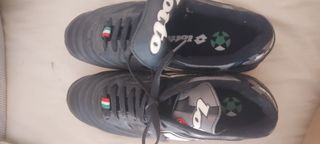 Bambas fútbol negras talla 40