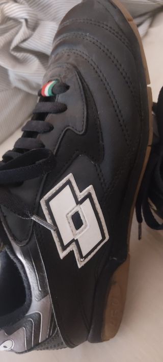 Bambas fútbol negras talla 40