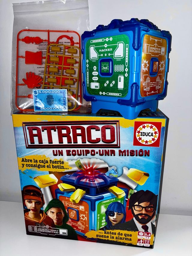 Atraco: Un equipo, una misión. Juego de mesa