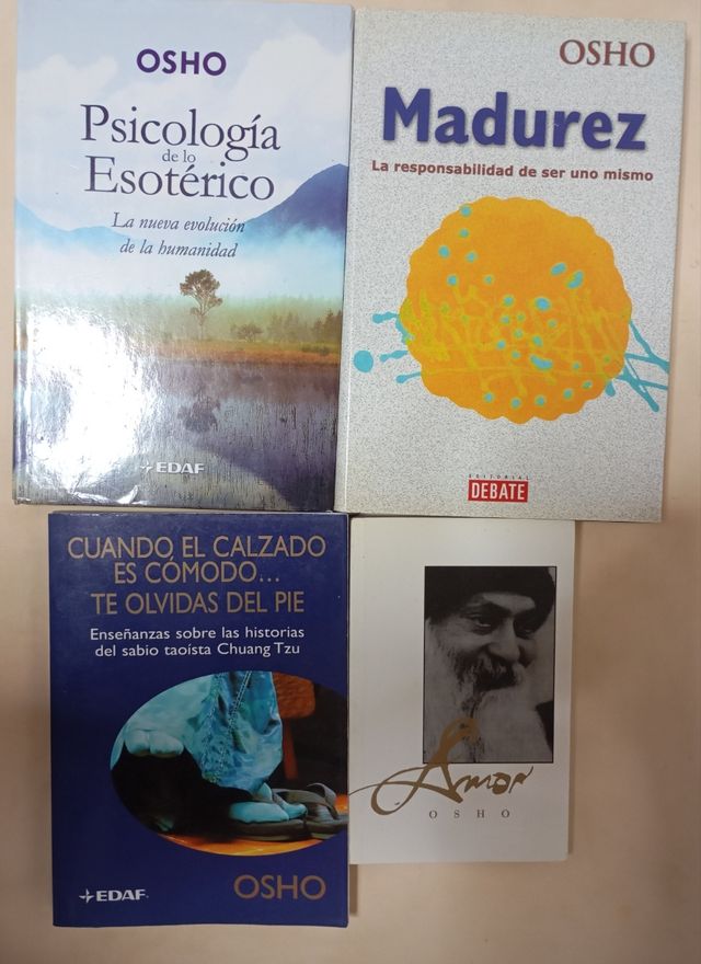 Pack 4 Libros Osho.