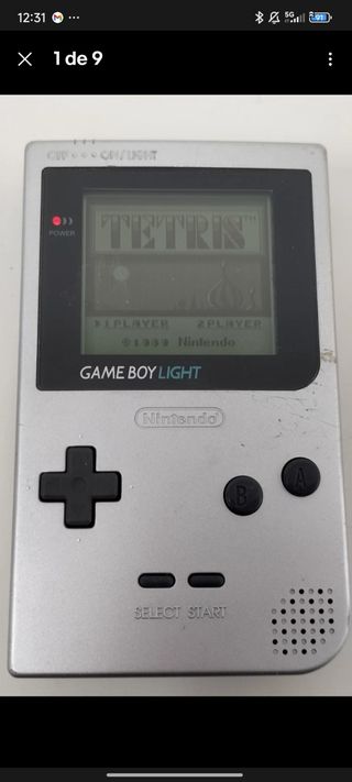 Game Boy Light Plata - Nintendo