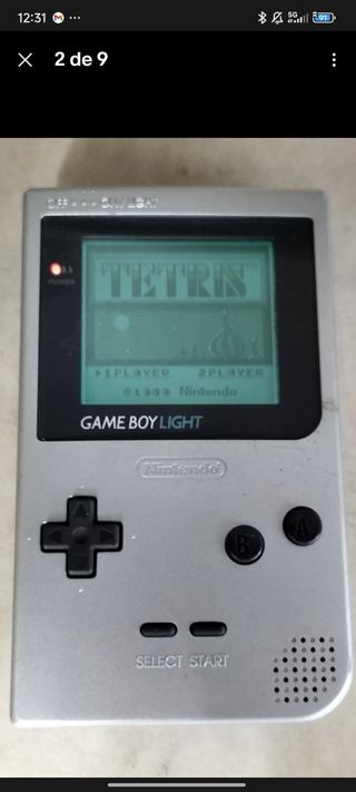 Game Boy Light Plata - Nintendo
