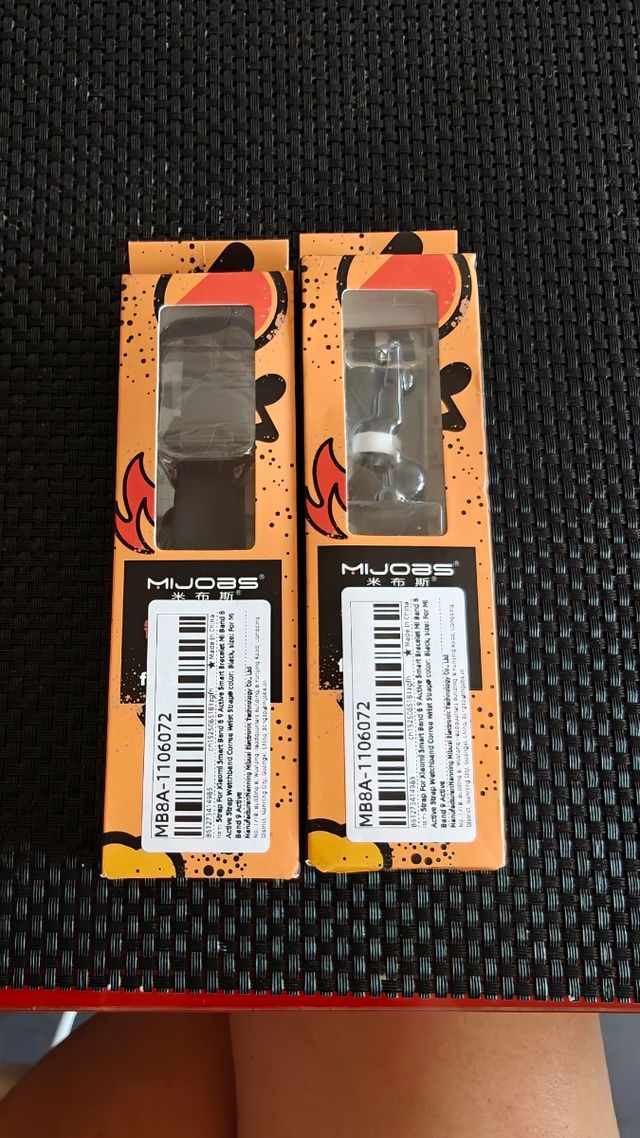 2x Correa Xiaomi Mi Band 9 Active Negra