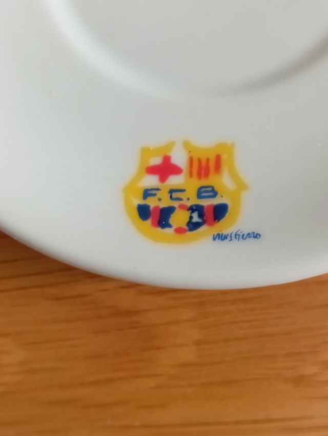 Platito FC Barcelona - Porcelana