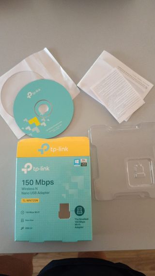 Adaptador Nano USB Wifi Tp-Link 150Mbps