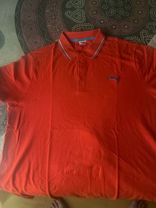 Polo Puma rojo hombre