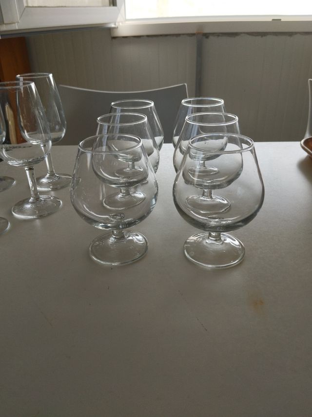 Copas de coñac