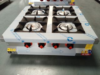 Cocina industrial a gas