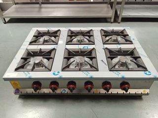 Cocina industrial a gas