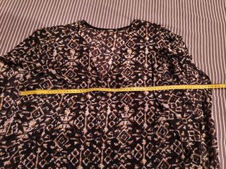 Blusa negra y blanca MK Tex