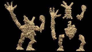 Miniature Durthu Treeman - Wargames